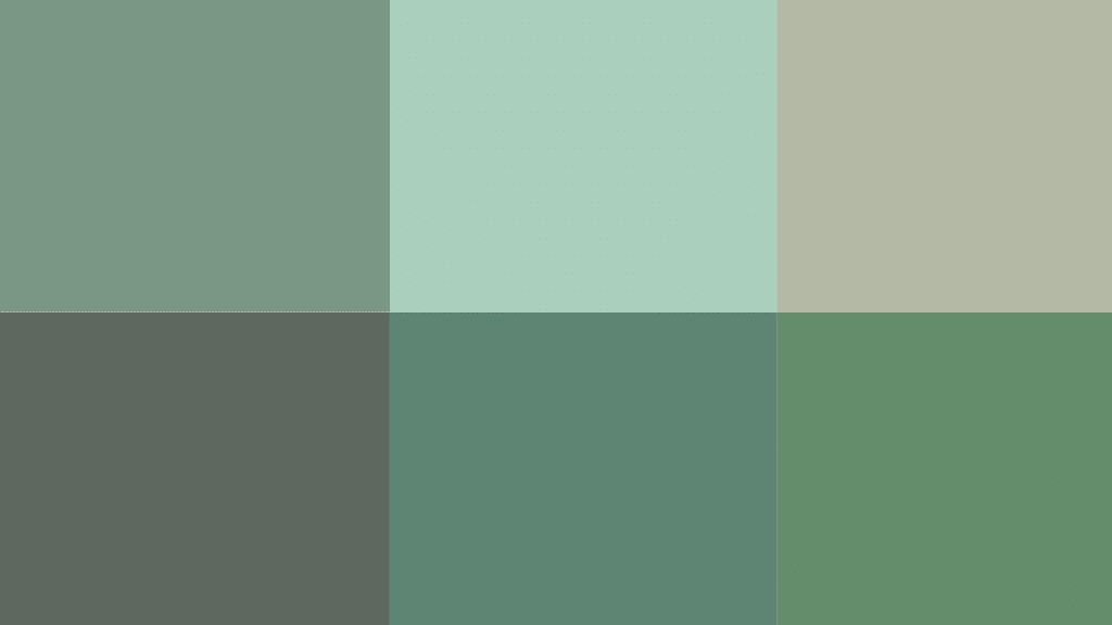 Deeper Gray-Green Shades