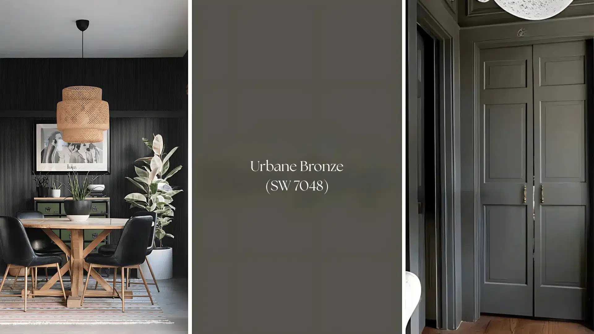 Exterior Urbane Bronze Coordinating Colors