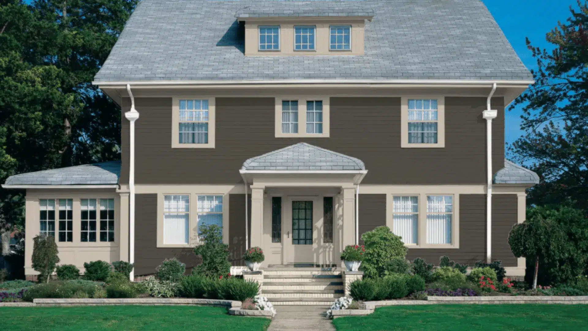 Exterior Urbane Bronze Coordinating Colors.