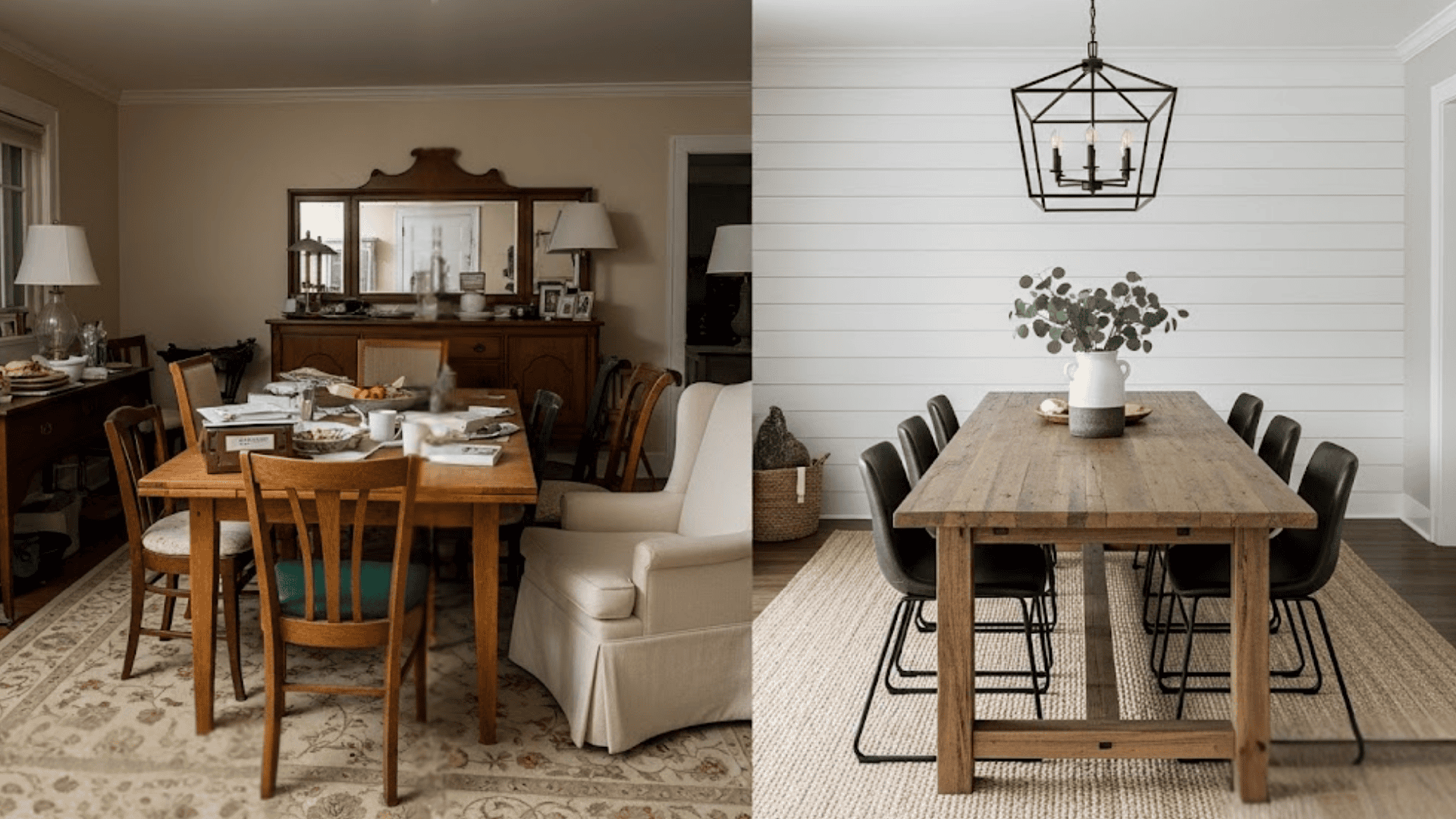 From Mismatched to Modern Farmhouse