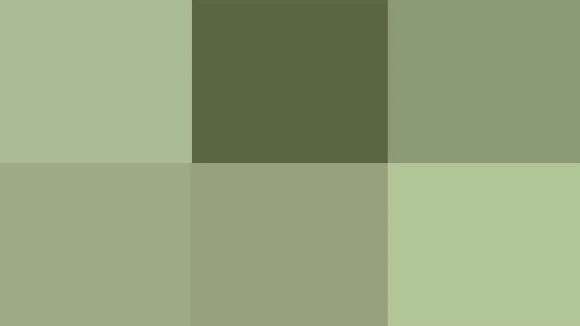 Gray-Green Tones with a Touch of Yellow