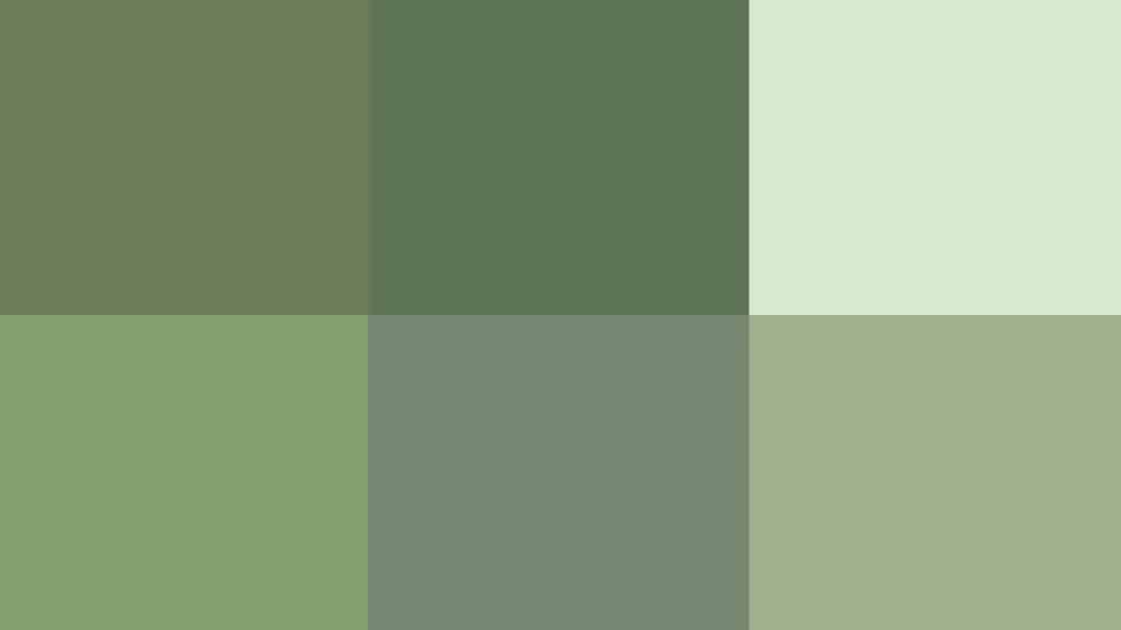 Gray-Green in Nature