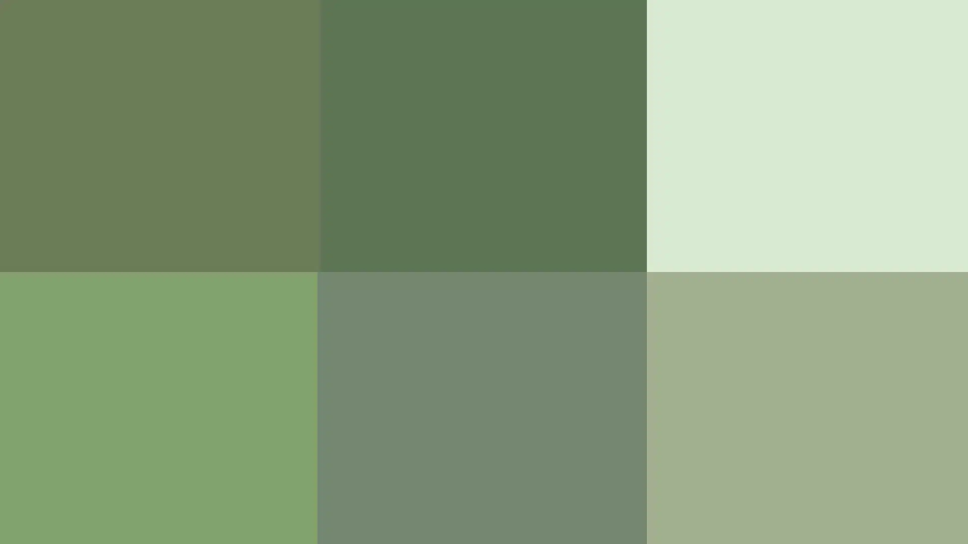 Gray-Green in Nature