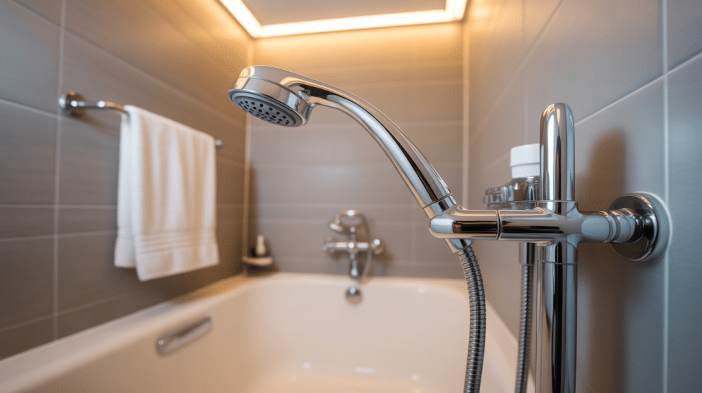 Handheld+Showerhead+with+Adjustable+Mount
