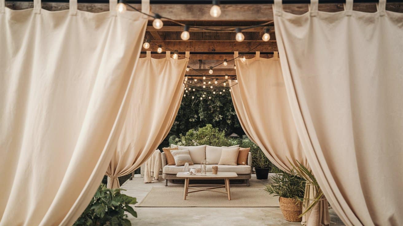 How to Build DIY Curtains for Outdoor Spaces