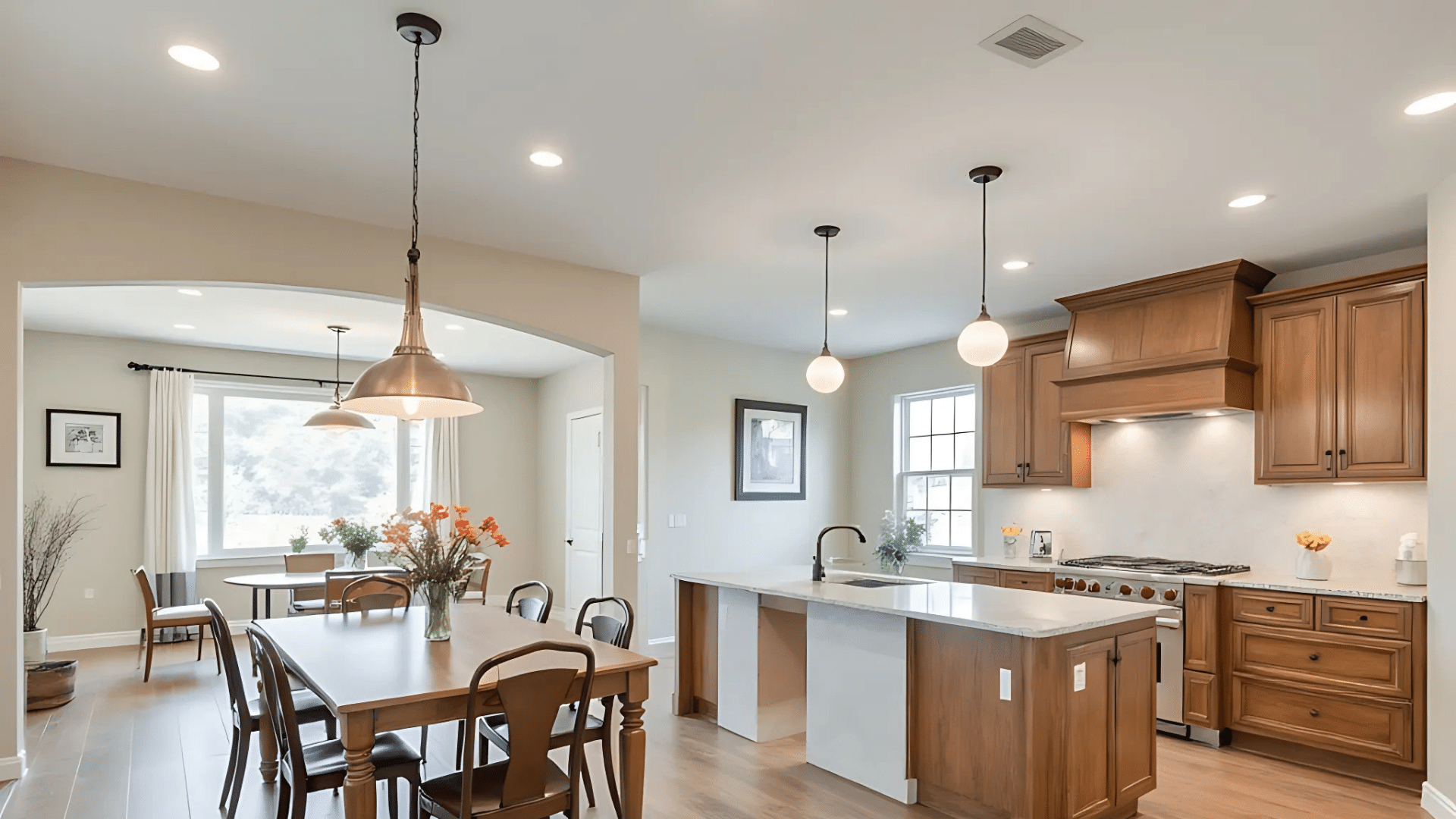 Kitchen and Dining Spaces