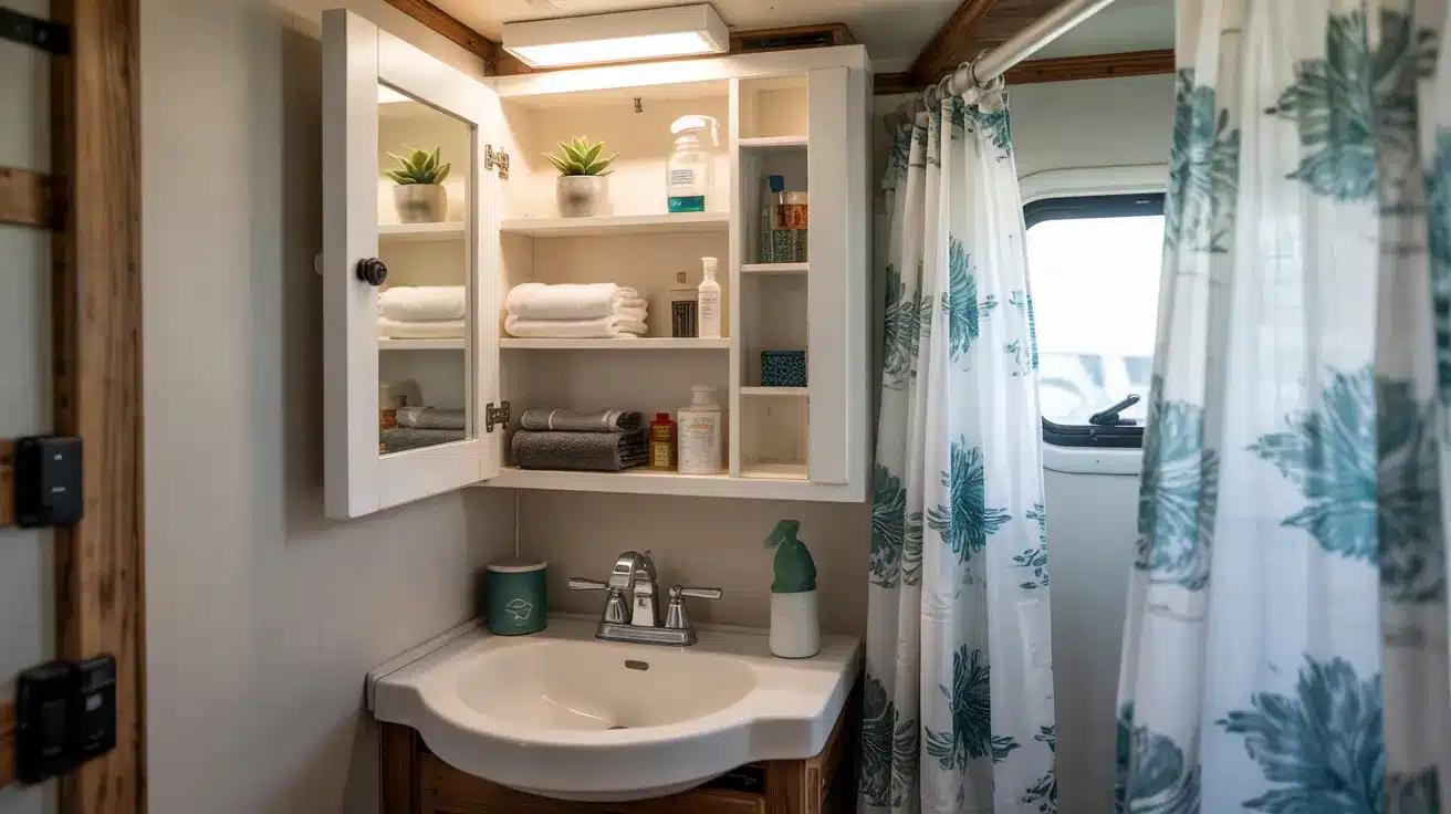 Medicine Cabinet Replacement with Built-in Storage
