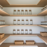 Modern Way to DIY Floating Pantry Shelves