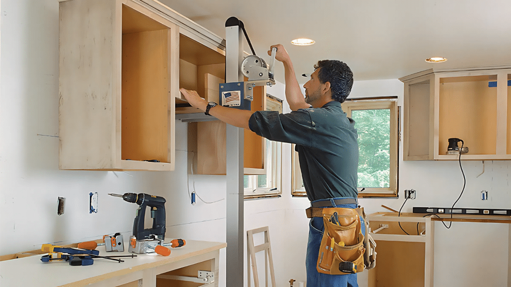 Mount the Cabinets