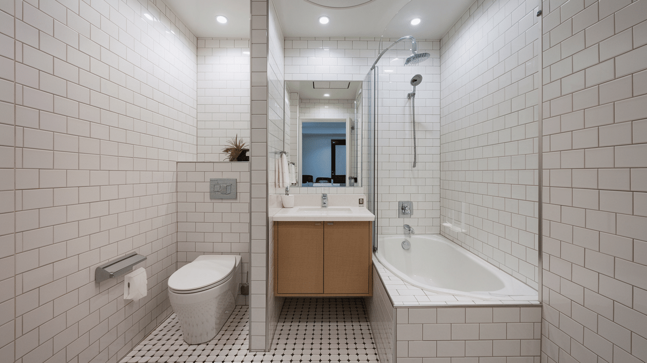 Optimize Layout: Fixtures on One Wall