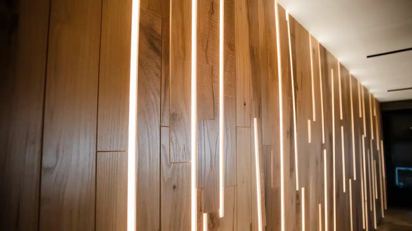 Plywood with Integrated Lighting