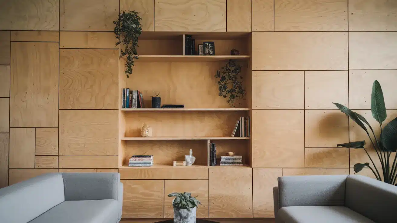 Plywood_Wall_with_Open_Shelving