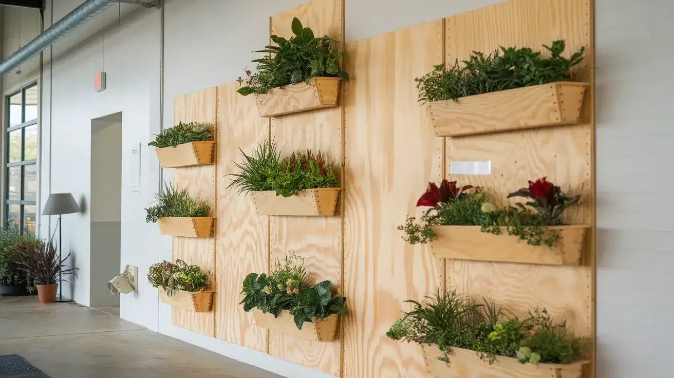 Plywood_Wall_with_Vertical_Garden
