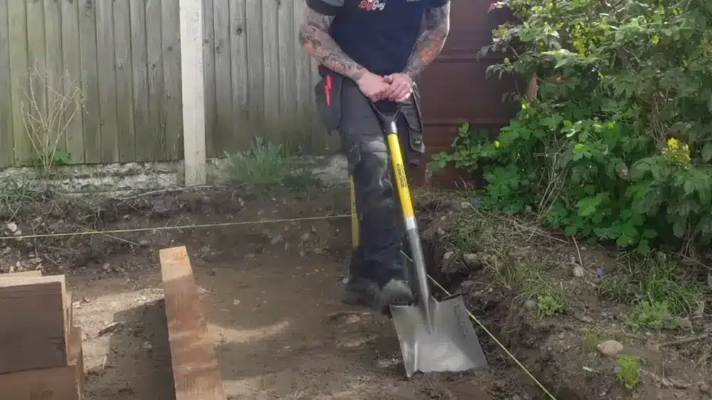 Prepare the Foundation Trench