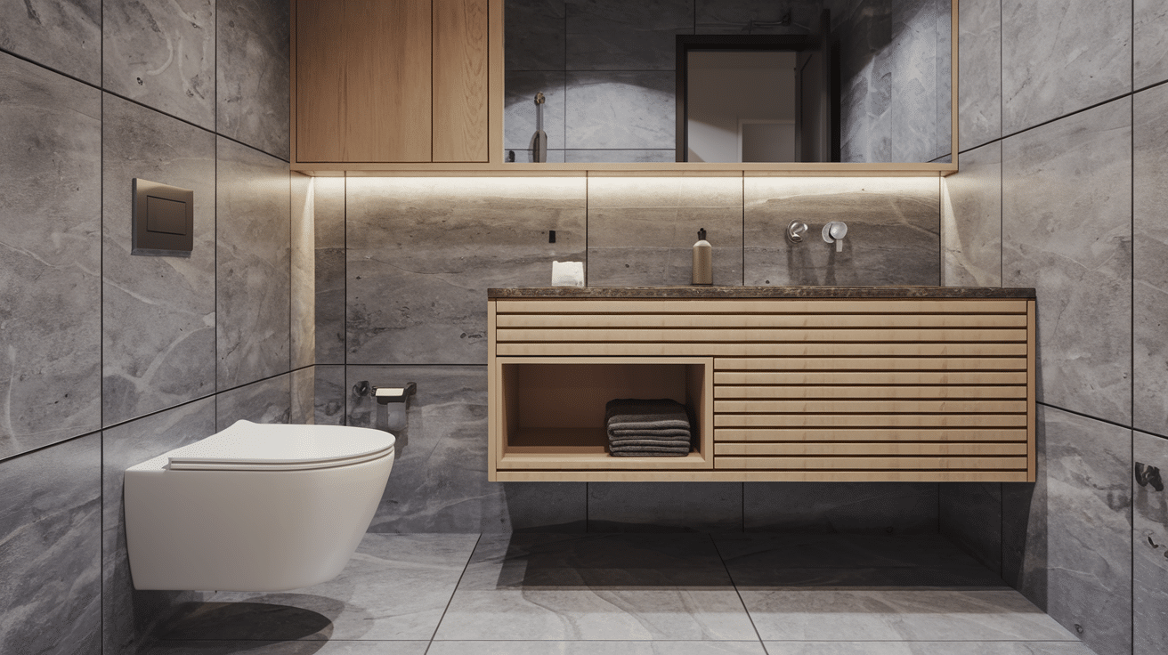Slimline Fixtures & Wall-Mounted Elements