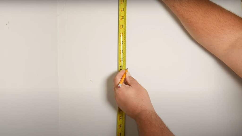 Step 1 Choose-Cabinet-Height-and-Mark-Reference-Line
