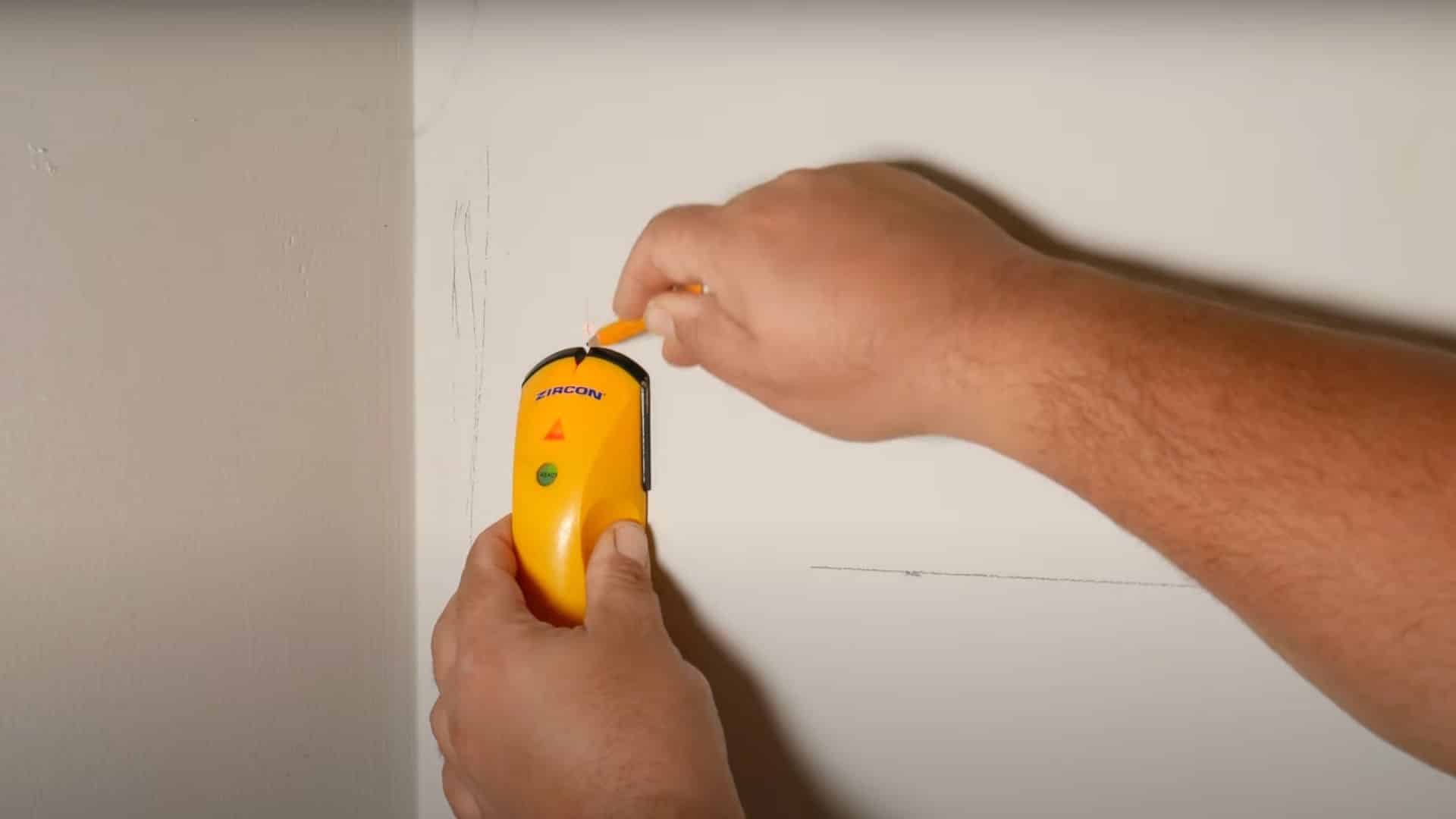 Step 2 Locate-and-Mark-Wall-Studs