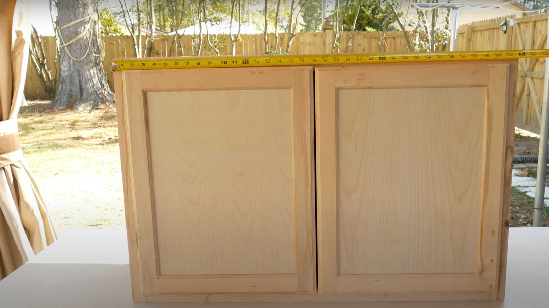 Measure the Cabinet and Choose Placement