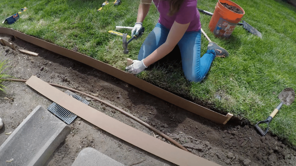 Step 4- Installing the Concrete Forms