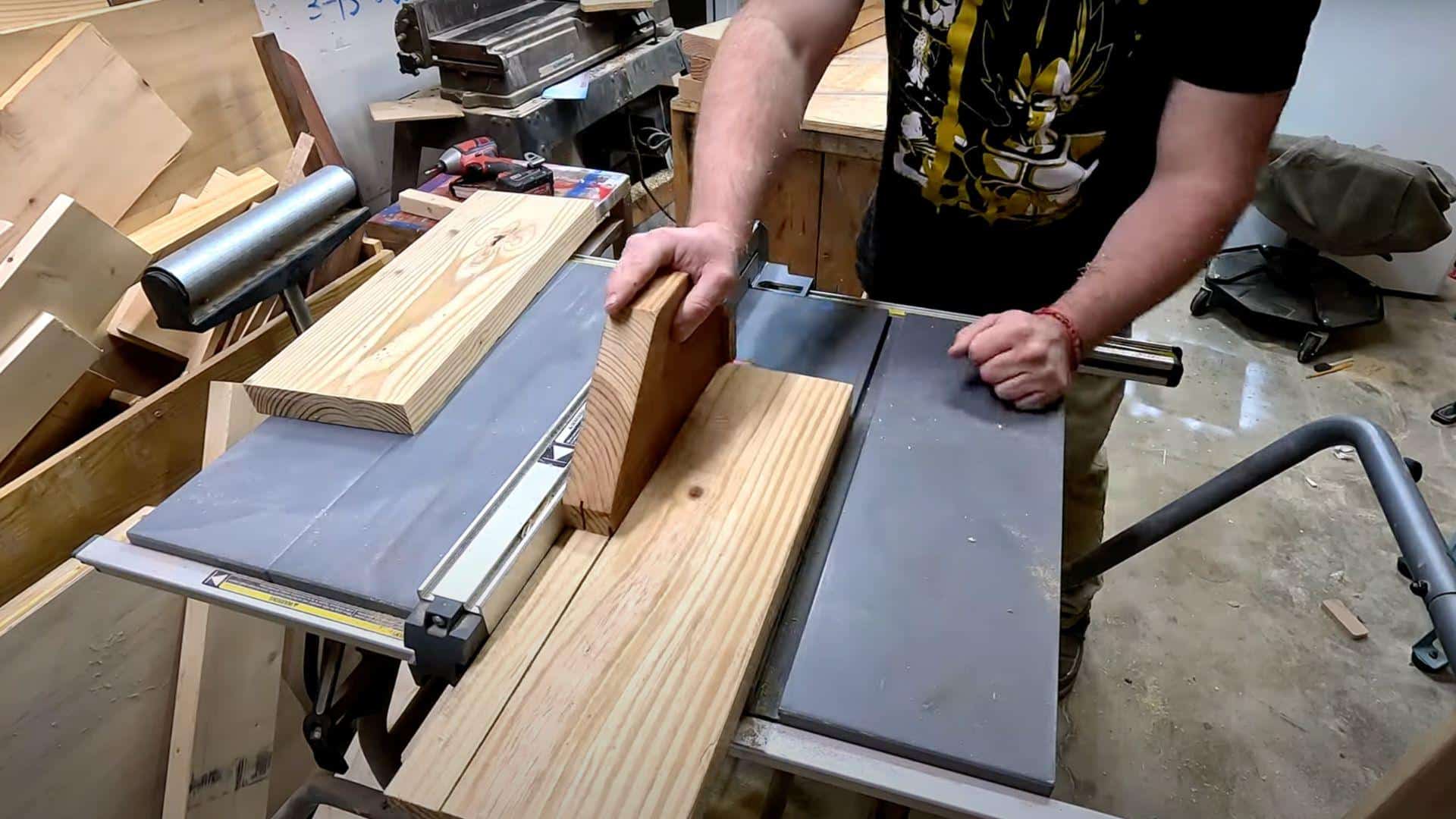 Cut the Legs and Frame Pieces