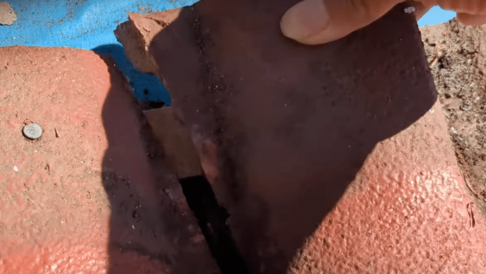 Remove the Damaged Tile