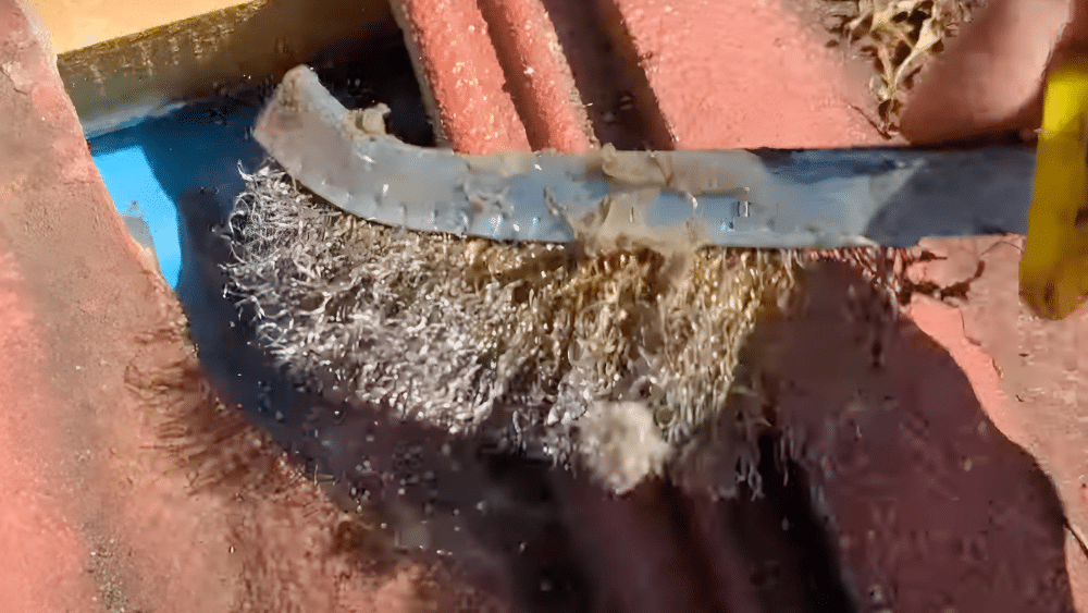 Clean the Crack Thoroughly
