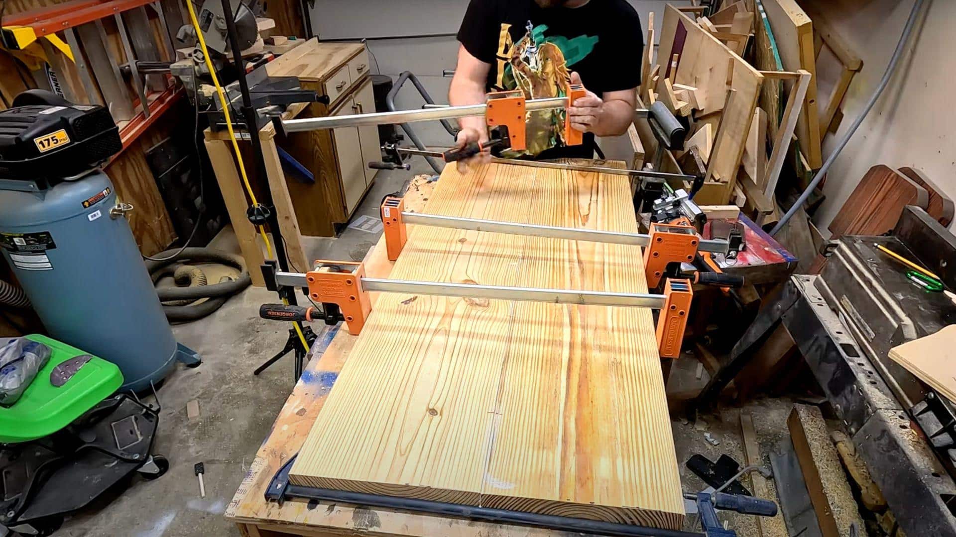 Prepare the Top and Shelves