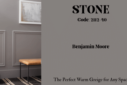 Stone (2112-40) by Benjamin Moore- The Perfect Chameleon Neutral