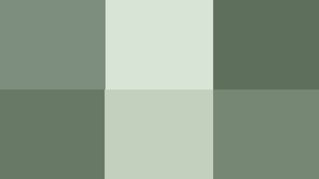 Uncommon Gray-Green Shades