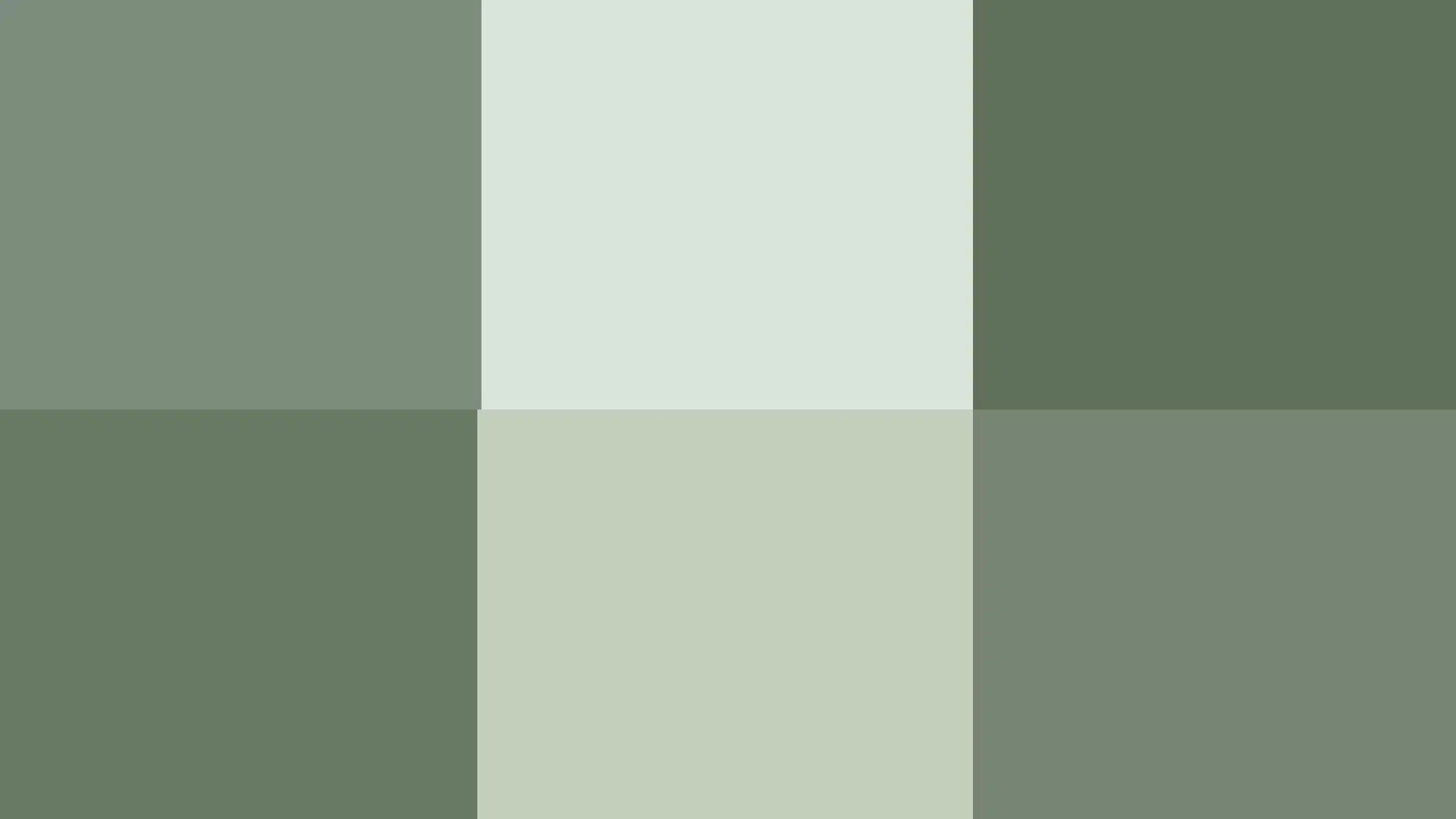 Uncommon Gray-Green Shades