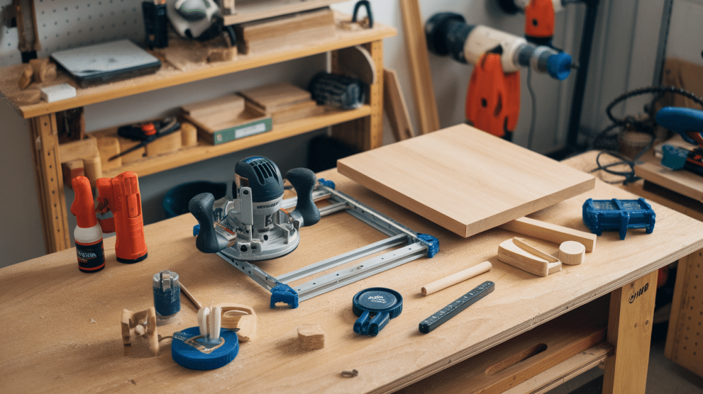 a-photo-of-a-workshop-with-a-router-sled