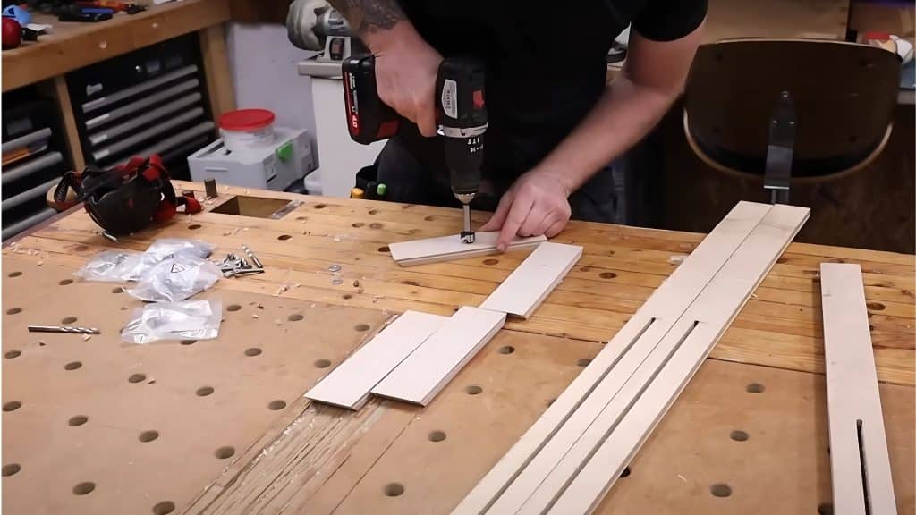 drilling holes for clamping