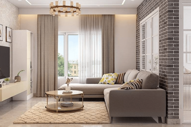 rectangle living room layout