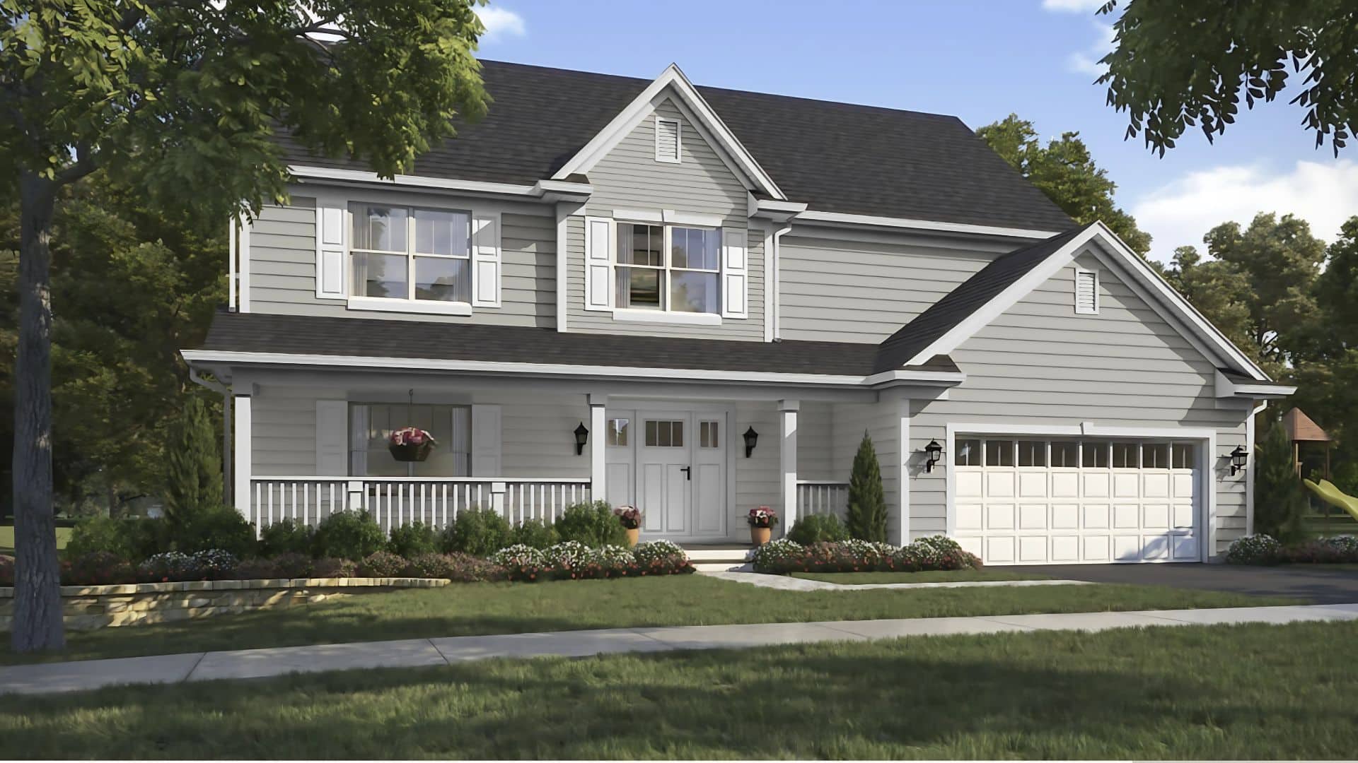 repose gray coordinating colors