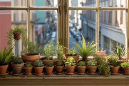 west facing window plants