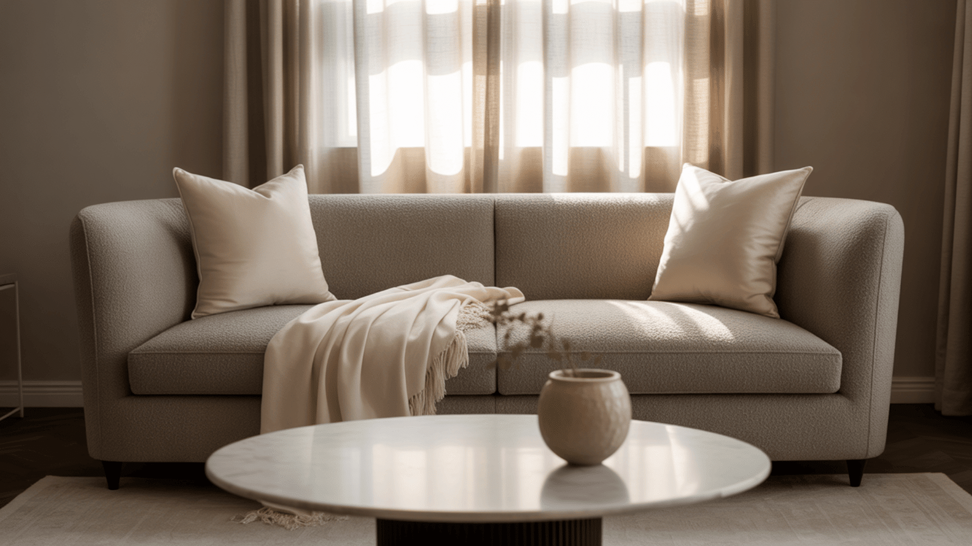 what color coffee table with grey couch