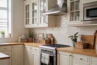 Backsplash for Butcher Block