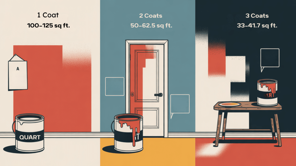 How Many Coats Can 1 Quart Actually Cover