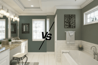 sherwin williams succulent vs retreat comparison