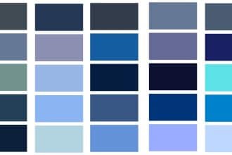 trending blue paint colors 2025