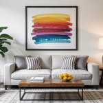 wall art size guide free