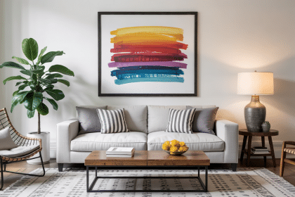 wall art size guide free