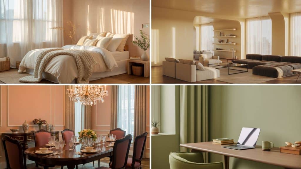 Best Rooms for Eggshell Paint