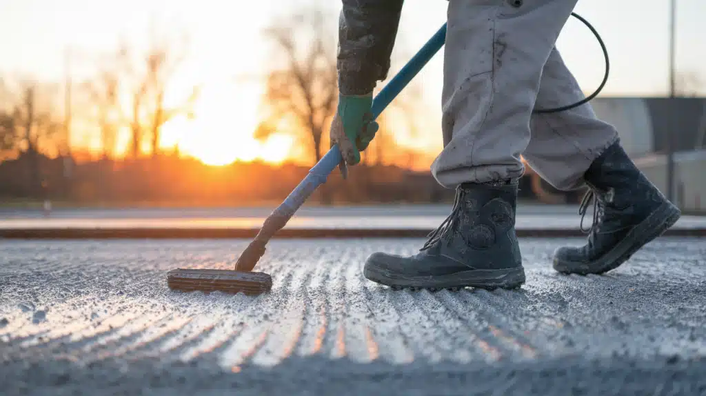 Cold Weather Sealcoating