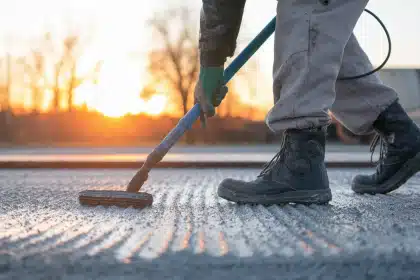 Cold Weather Sealcoating