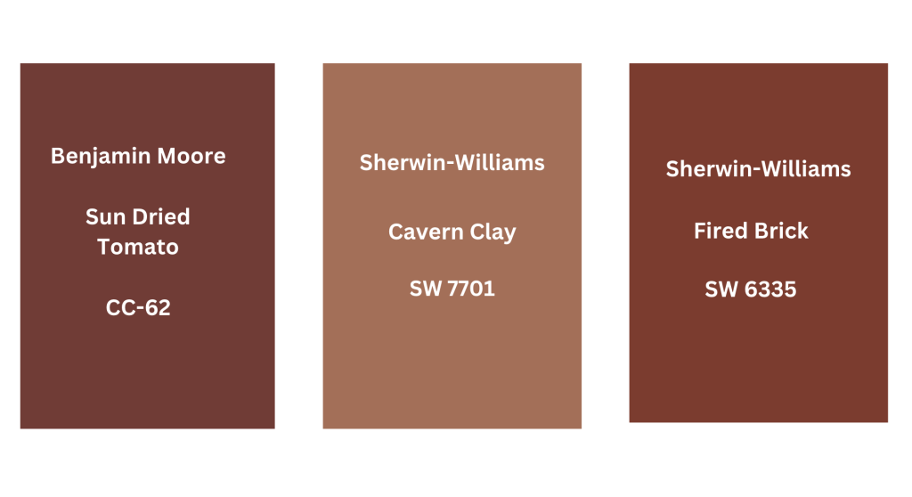 Rustic Red vs. The Rest_ A Color Comparison