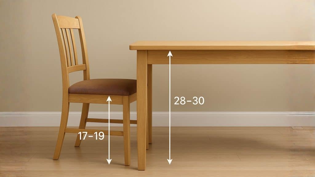 Standard Dining Table Height