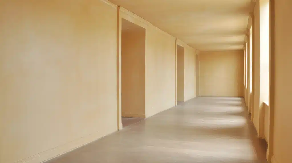 egg shell painted room