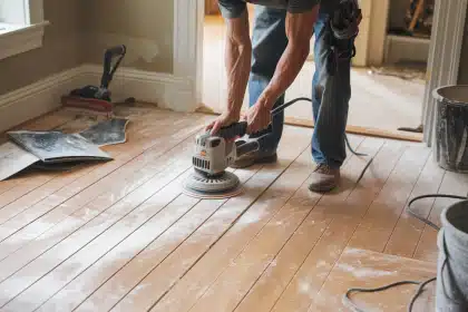 refinish hardwood floors diy