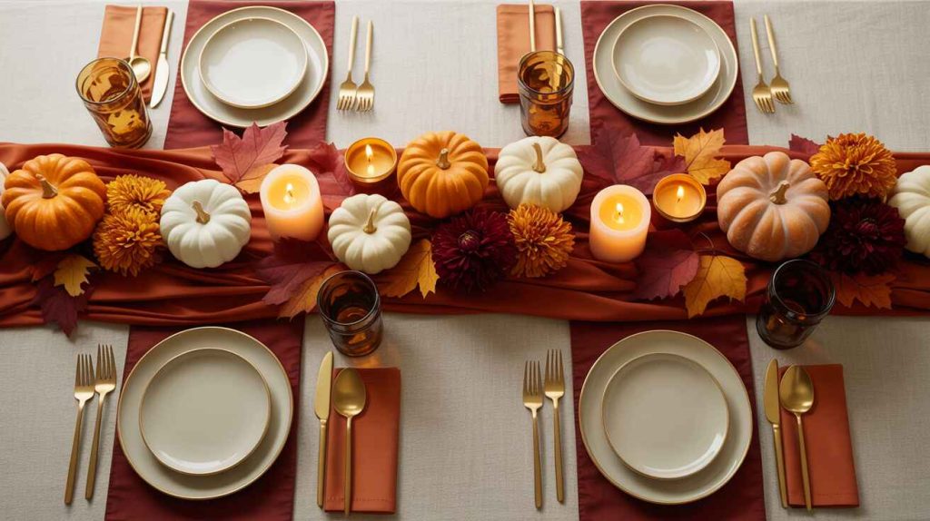 table setting thanksgiving
